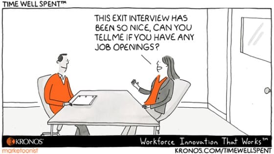 Exit Interviews Can Be a Recruiting Tool - Friday Distraction