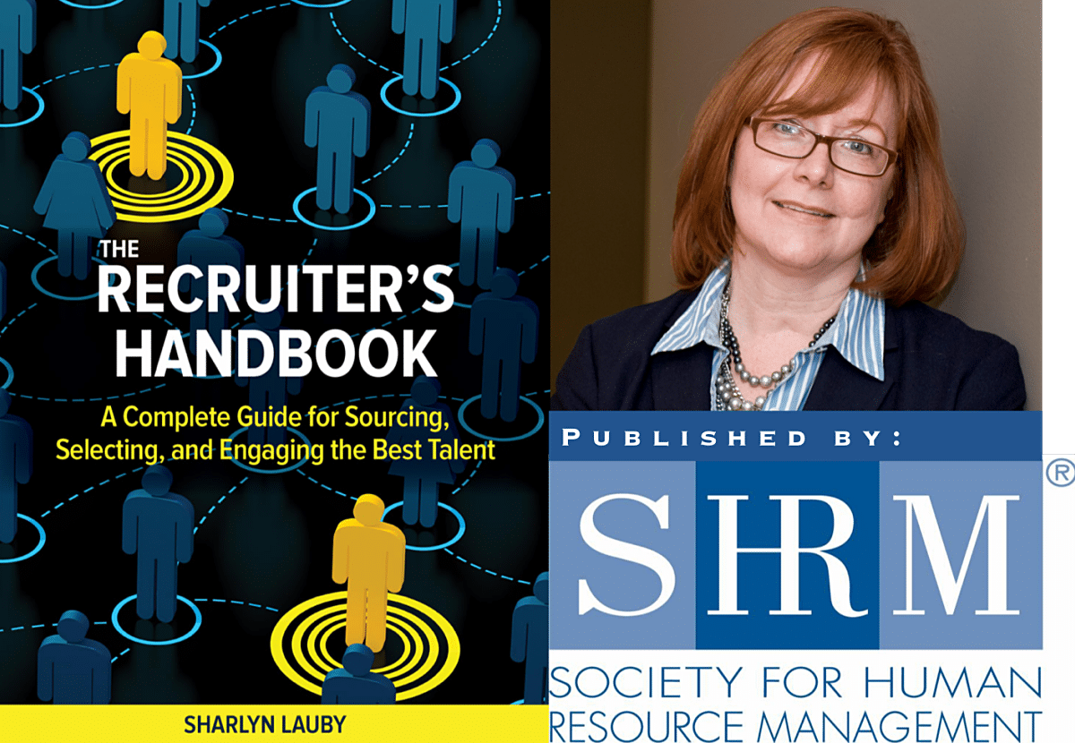 Recruiters Handbook, book cover, Sharlyn Lauby, SHRM Publishing, Recruiter Handbook, replacement planning, talent pools