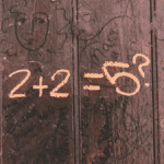 wall art graffiti math data analytics