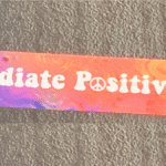 graphic sign radiate positivity with communication skills