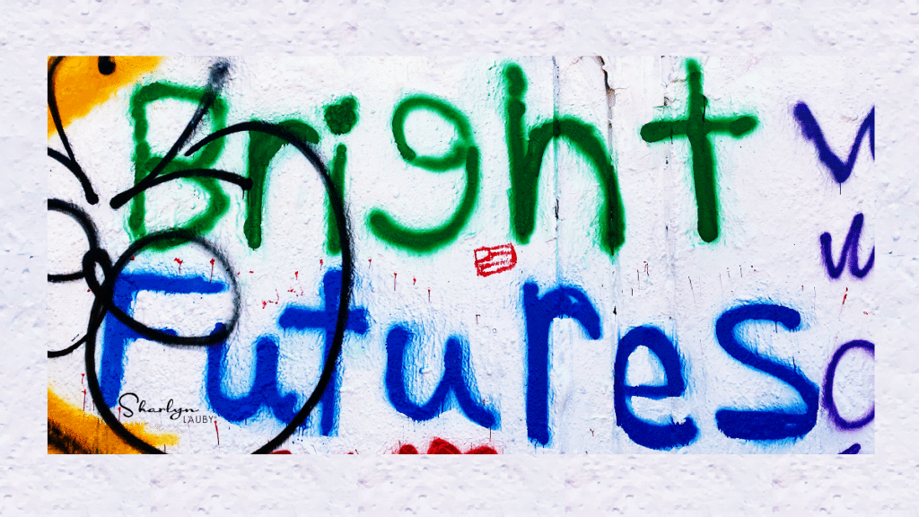 wall art bright futures because of fair chance hiring